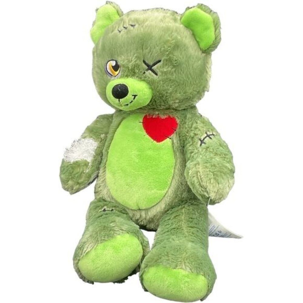 Build a Bear Zombear Zombie Bear Halloween Retired 16" 2015 BAB Plush Stuffed